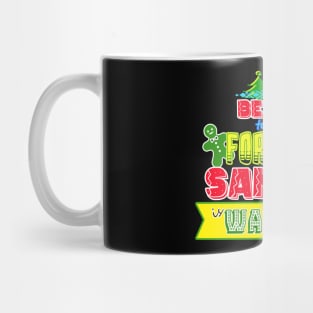 Be nice to the Foreman Santa is watching gift idea Mug